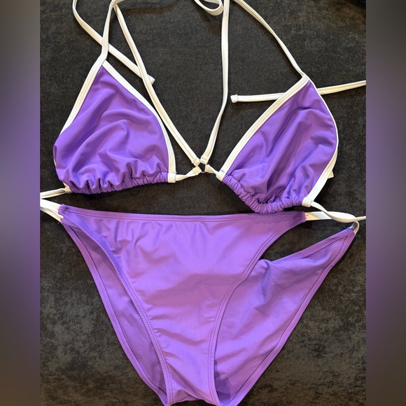 Wild Fable Lavender Bikini Top - Picture 1 of 4